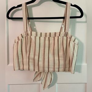 Abercrombie and fitch crop top